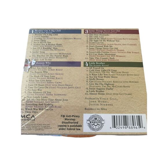 These Days by Vince Gill 4 CD Disc 43 Brand New Songs new not opened - Picture 2 of 8